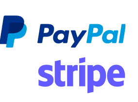 PayPal,stripe